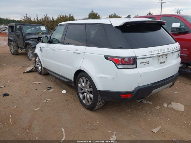 44332858 :رقم المزاد ، SALWR2VF4FA522036 vin ، 2015 Land Rover Range Rover Sport 3.0l V6 Supercharged Hse مزاد بيع