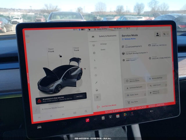 2023 TESLA MODEL 3 5YJ3E1EA6PF687972 Photo 6
