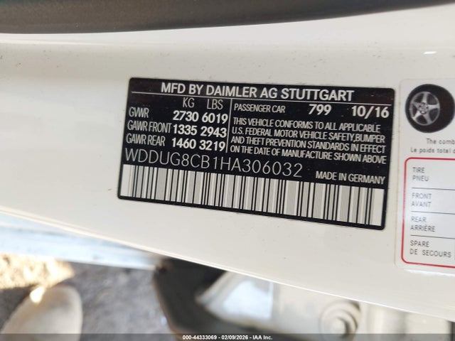 2017 MERCEDES-BENZ S 550 WDDUG8CB1HA306032 Photo 8