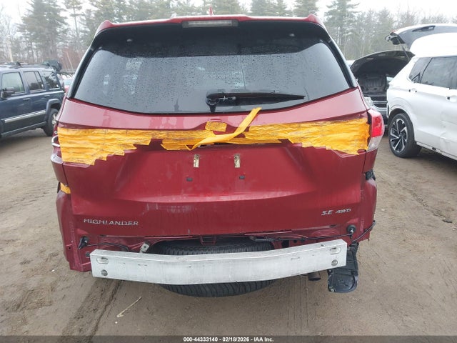 5TDJZRFH6JS833716 Toyota Highlander Se