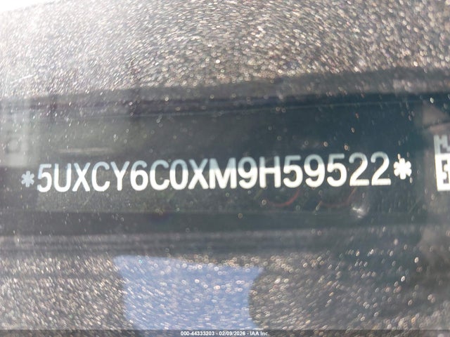 Продаж на аукціоні авто 2021 Bmw X6 Xdrive40i, vin: 5UXCY6C0XM9H59522, номер лоту: 44333203