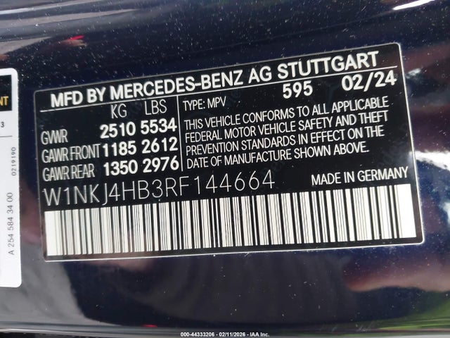 2024 MERCEDES-BENZ GLC 300 W1NKJ4HB3RF144664 Photo 8