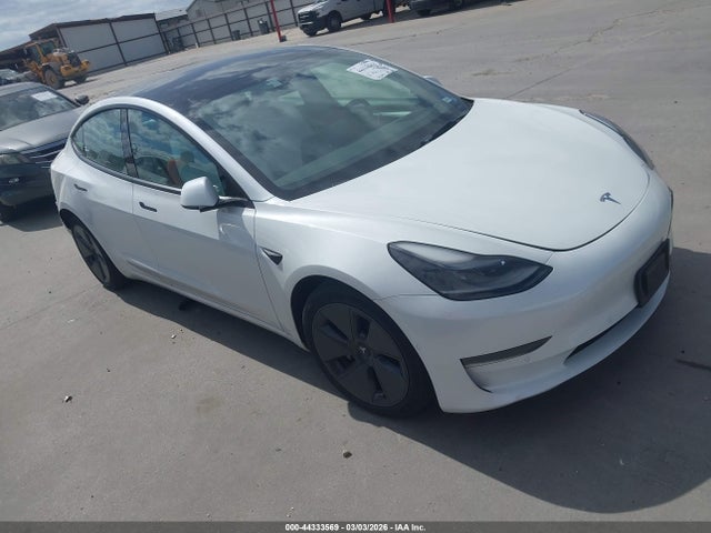 Aukcja sprzedaży 2022 Tesla Model 3 Rear-wheel Drive, vin: 5YJ3E1EAXNF347818, numer aukcji: 44333569