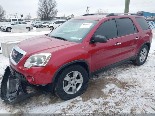 44333672 :رقم المزاد ، 1GKKRNEDXCJ299507 vin ، 2012 Gmc Acadia Sl مزاد بيع