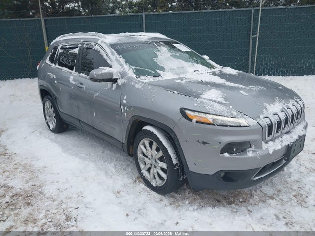 2016 Jeep Cherokee Limited მანქანა იყიდება აუქციონზე, vin: 1C4PJLDS5GW172881, აუქციონის ნომერი: 44333723