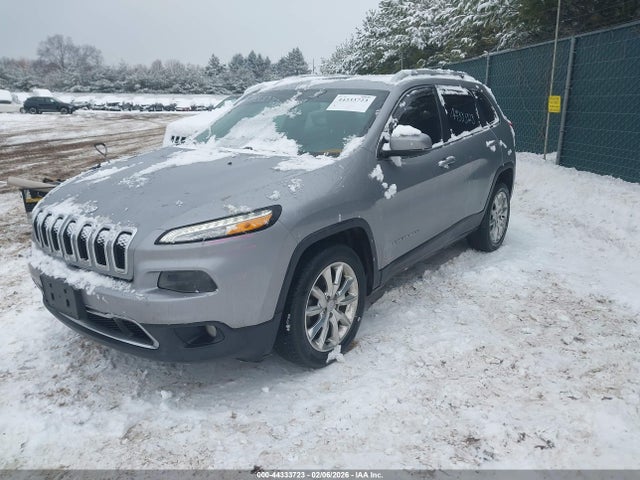 2016 Jeep Cherokee Limited მანქანა იყიდება აუქციონზე, vin: 1C4PJLDS5GW172881, აუქციონის ნომერი: 44333723