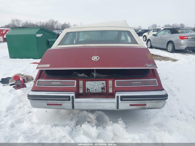 Продажа на аукционе авто 1984 Cadillac Seville, vin: 1G6AS6981EE824306, номер лота: 44333743