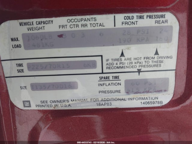 1984 CADILLAC SEVILLE 1G6AS6981EE824306 Photo 8