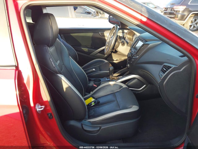 Hyundai Veloster Turbo W/black 2014 KMHTC6AE8EU200475 Image 17