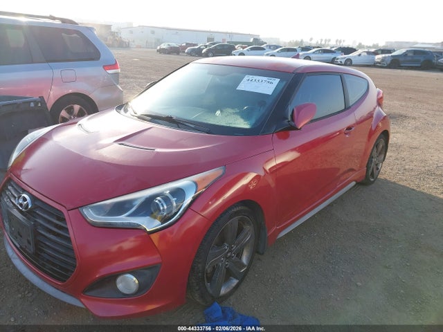 Hyundai Veloster Turbo W/black 2014 KMHTC6AE8EU200475 Image 18