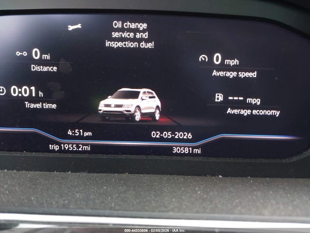 2019 Volkswagen Tiguan 2.0t Se/2.0t Sel/2.0t Sel R-line/2.0t Sel R-line Black მანქანა იყიდება აუქციონზე, vin: 3VV2B7AX7KM113856, აუქციონის ნომერი: 44333806