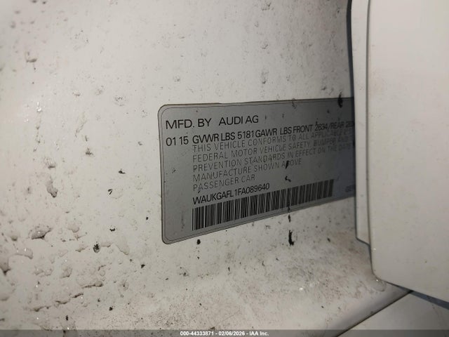 2015 AUDI S4 WAUKGAFL1FA089640 Photo 8
