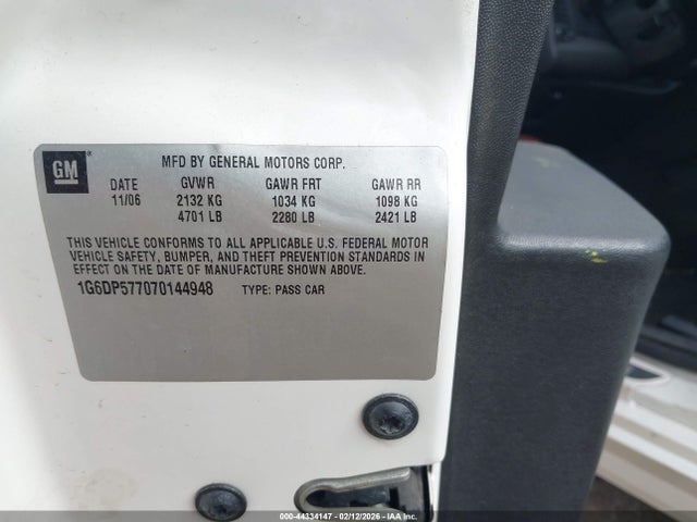 2007 CADILLAC CTS 1G6DP577070144948 Photo 8