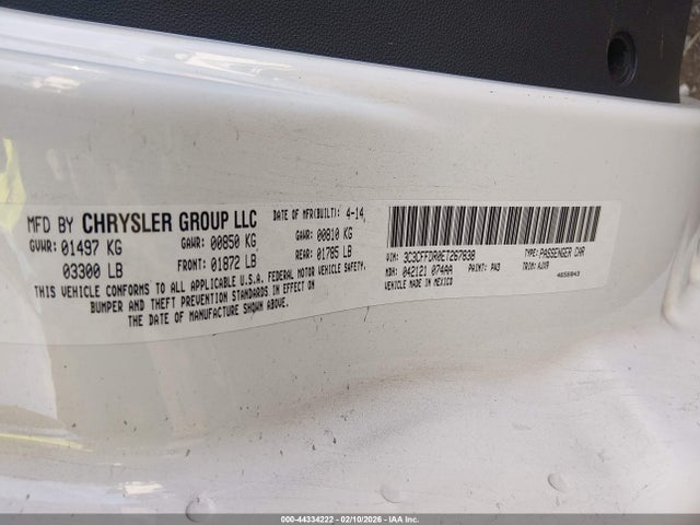 2014 FIAT 500C 3C3CFFDR0ET267838 Photo 8
