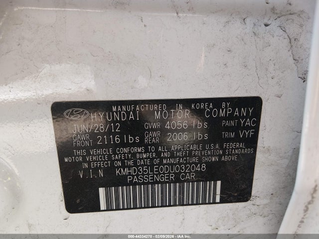 2013 HYUNDAI ELANTRA GT KMHD35LE0DU032048 Photo 8