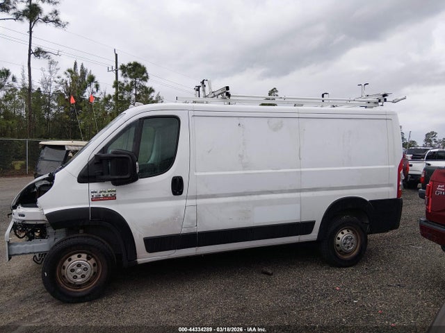 44334289 :رقم المزاد ، 3C6TRVAG3LE145855 vin ، 2020 Ram Promaster 1500 Low Roof 136 Wb مزاد بيع