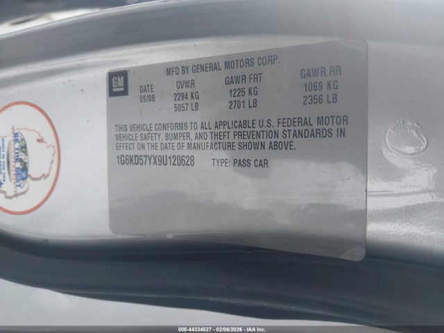 2009 CADILLAC DTS 1G6KD57YX9U120628 Photo 8