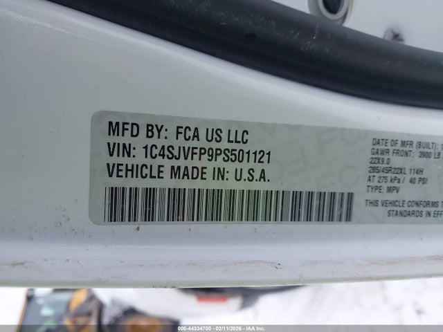 2023 JEEP GRAND WAGONEER 1C4SJVFP9PS501121 Photo 8