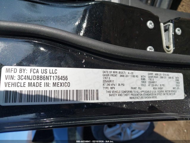 2022 JEEP COMPASS 3C4NJDBB6NT176456 Photo 8