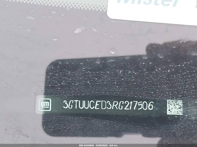 GMC Sierra 1500 4wd Short Box Elevation With 3sb 2024 3GTUUCED3RG217506 Image 9