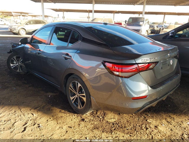 3N1AB8CV5NY250192 Nissan Sentra Sv Xtronic Cvt