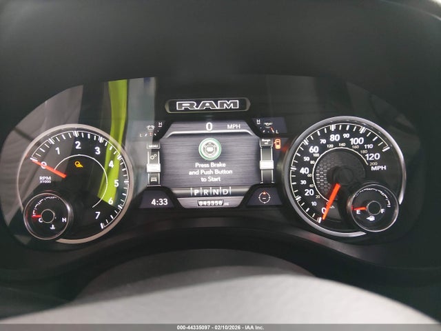 2019 Ram 1500 Big Horn/lone Star  4x4 6'4 Box მანქანა იყიდება აუქციონზე, vin: 1C6SRFBTXKN602541, აუქციონის ნომერი: 44335097