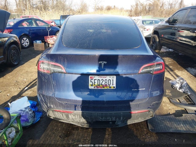 Aukcja sprzedaży 2022 Tesla Model Y Long Range Dual Motor All-wheel Drive, vin: 7SAYGDEE7NA011676, numer aukcji: 44335130