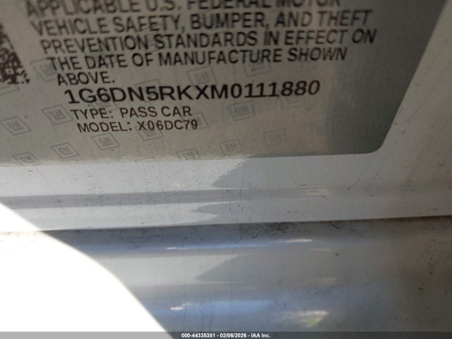 2021 CADILLAC CT5 1G6DN5RKXM0111880 Photo 8