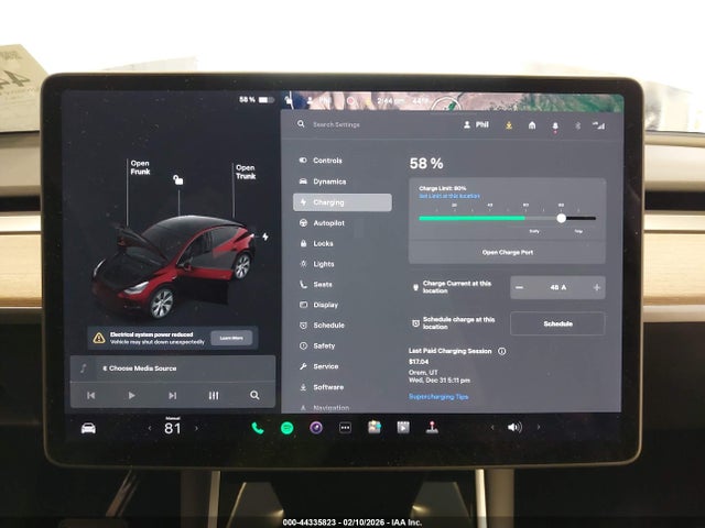 Aukcja sprzedaży 2021 Tesla Model Y, vin: 5YJYGDEE6MF066439, numer aukcji: 44335823