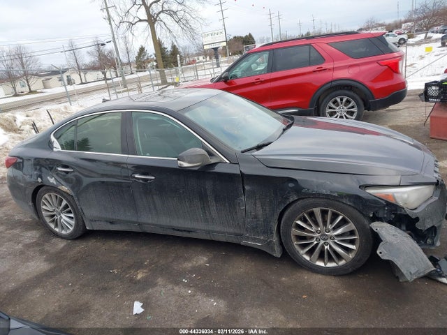 Продажа на аукционе авто 2018 Infiniti Q50 3.0t Luxe, vin: JN1EV7APXJM356559, номер лота: 44336034