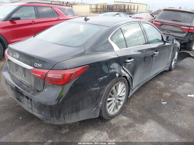 Продажа на аукционе авто 2018 Infiniti Q50 3.0t Luxe, vin: JN1EV7APXJM356559, номер лота: 44336034