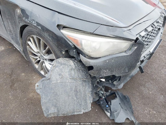 Продажа на аукционе авто 2018 Infiniti Q50 3.0t Luxe, vin: JN1EV7APXJM356559, номер лота: 44336034