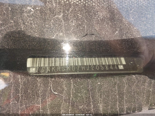 1GNKRGKD7HJ203844 Chevrolet Traverse 1lt