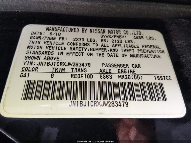 2018 NISSAN ROGUE SPORT JN1BJ1CRXJW283479 Photo 8