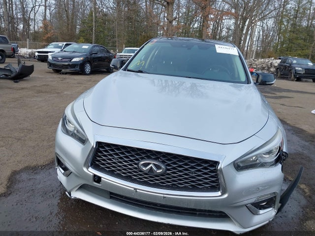 44336177 :رقم المزاد ، JN1EV7AP3JM351218 vin ، 2018 Infiniti Q50 3.0t Luxe مزاد بيع