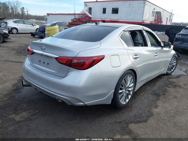 44336177 :رقم المزاد ، JN1EV7AP3JM351218 vin ، 2018 Infiniti Q50 3.0t Luxe مزاد بيع
