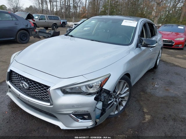44336177 :رقم المزاد ، JN1EV7AP3JM351218 vin ، 2018 Infiniti Q50 3.0t Luxe مزاد بيع