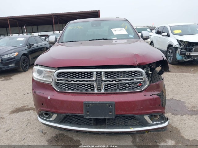 Продажа на аукционе авто 2018 Dodge Durango Citadel Rwd, vin: 1C4RDHEGXJC132974, номер лота: 44336246