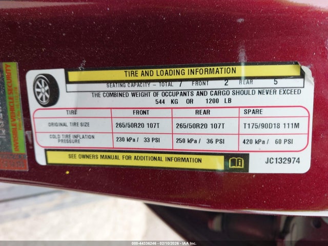 Продажа на аукционе авто 2018 Dodge Durango Citadel Rwd, vin: 1C4RDHEGXJC132974, номер лота: 44336246