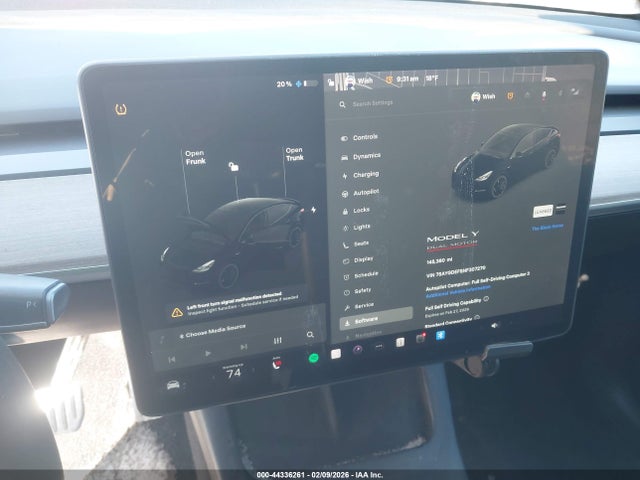 7SAYGDEF8NF307270 Tesla Model Y Performance Dual Motor All-wheel Drive