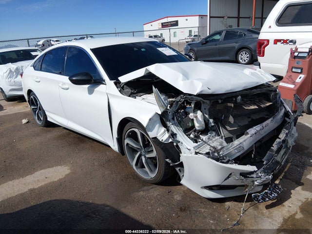 44336322 :رقم المزاد ، 1HGCV1F31NA119314 vin ، 2022 Honda Accord Sport مزاد بيع