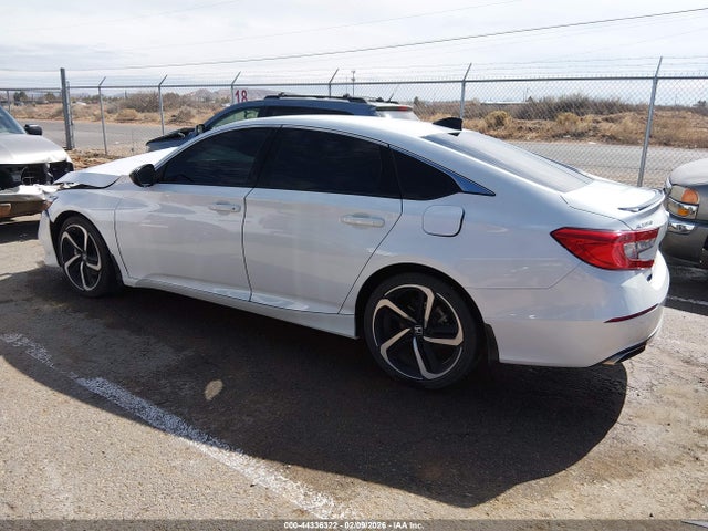 44336322 :رقم المزاد ، 1HGCV1F31NA119314 vin ، 2022 Honda Accord Sport مزاد بيع