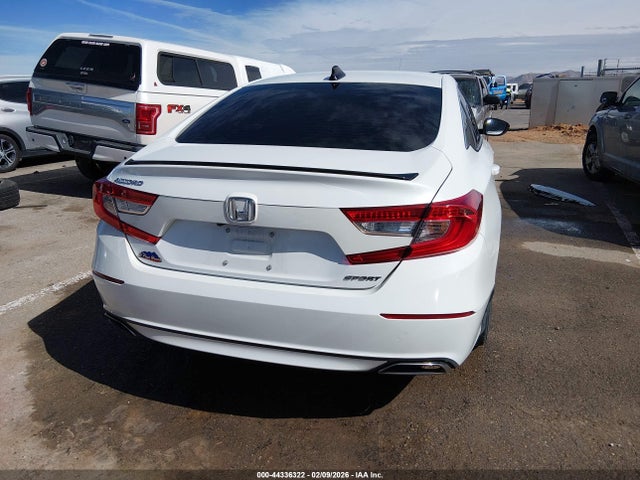 44336322 :رقم المزاد ، 1HGCV1F31NA119314 vin ، 2022 Honda Accord Sport مزاد بيع