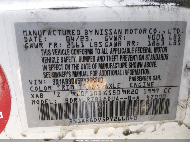 2023 NISSAN SENTRA 3N1AB8DV5PY266040 Photo 8
