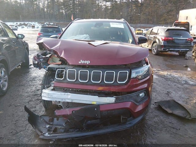 Продаж на аукціоні авто 2022 Jeep Compass Latitude Lux 4x4, vin: 3C4NJDFB4NT213031, номер лоту: 44336396