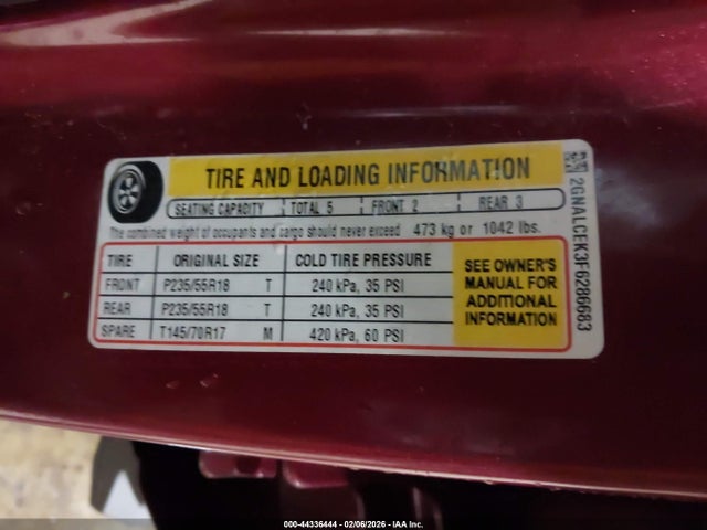 Chevrolet Equinox 2lt 2015 2GNALCEK3F6286683 Image 17