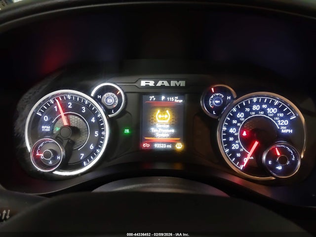 44336452 :رقم المزاد ، 1C6SRFBT1KN892216 vin ، 2019 Ram 1500 Big Horn/lone Star  4x4 6'4 Box مزاد بيع