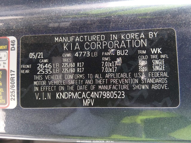 KIA Sportage Lx 2022 KNDPMCAC4N7980523 Image 9