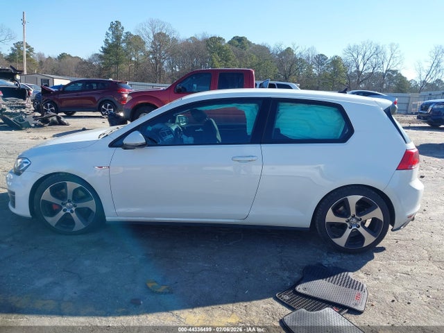 2016 Volkswagen Golf Gti S 2-door მანქანა იყიდება აუქციონზე, vin: 3VWTT7AU2GM005834, აუქციონის ნომერი: 44336499