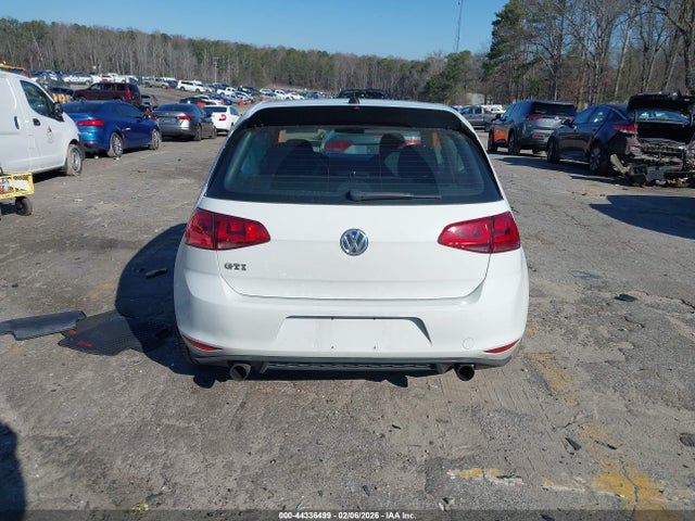 2016 Volkswagen Golf Gti S 2-door მანქანა იყიდება აუქციონზე, vin: 3VWTT7AU2GM005834, აუქციონის ნომერი: 44336499